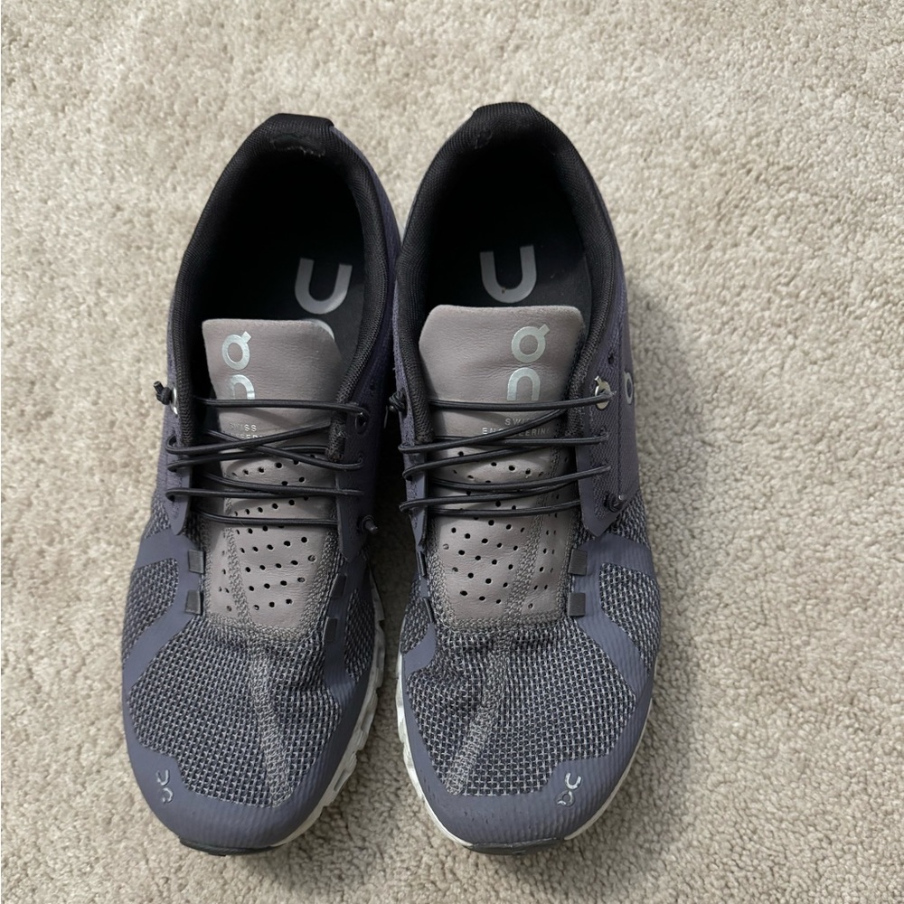 On cloud shoes